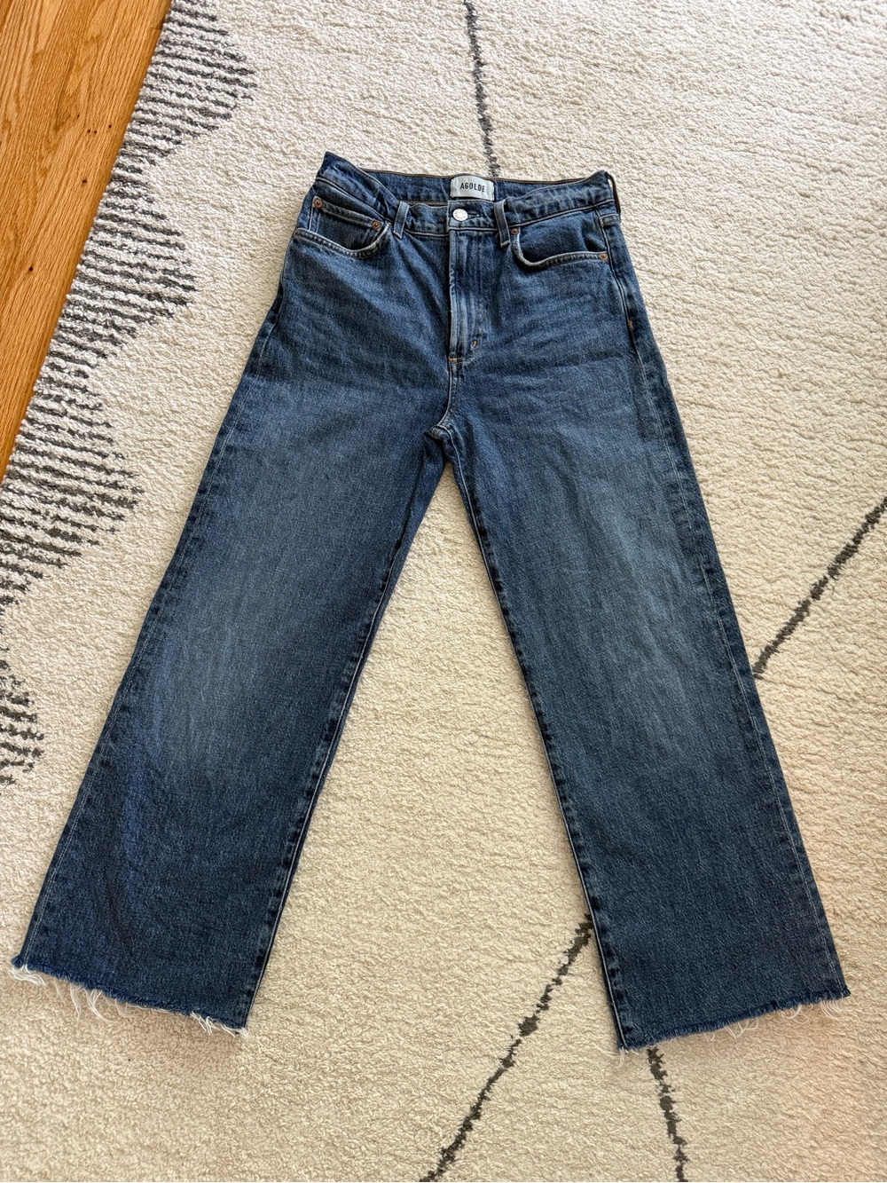 Agolde Harper Mid Rise Jeans - Fix - Picture 4 of 6